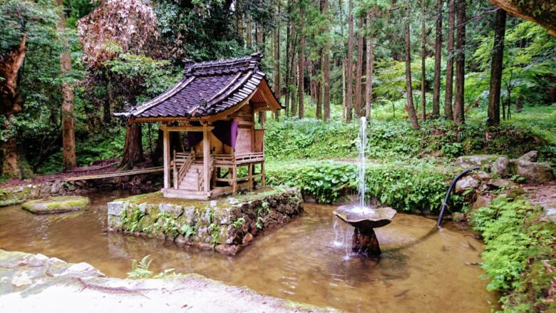 永光寺の噴水