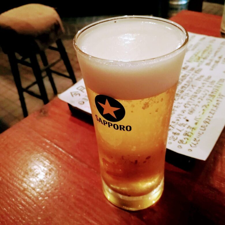広坂ハイボールの生ビール
