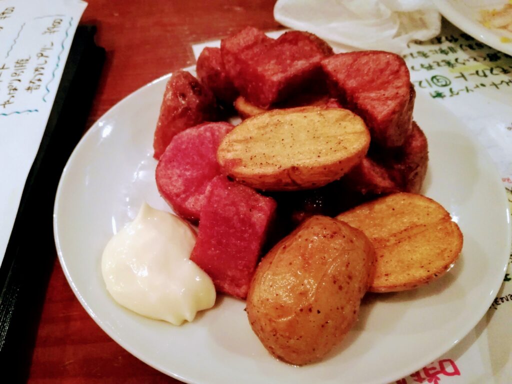 広坂ハイボールのポテト料理