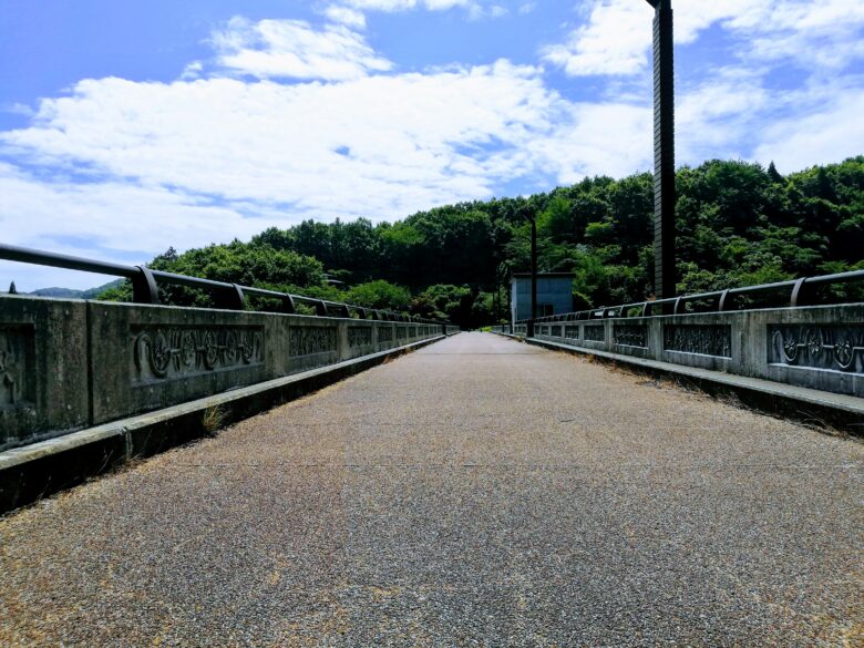 八ケ川ダムの路