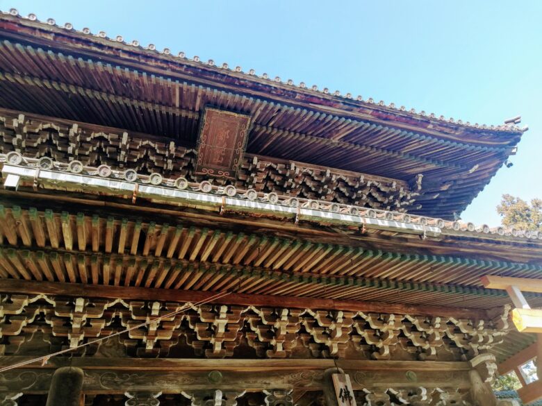 善徳寺の屋根