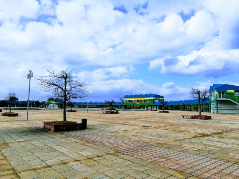 海王丸パークのイベント広場