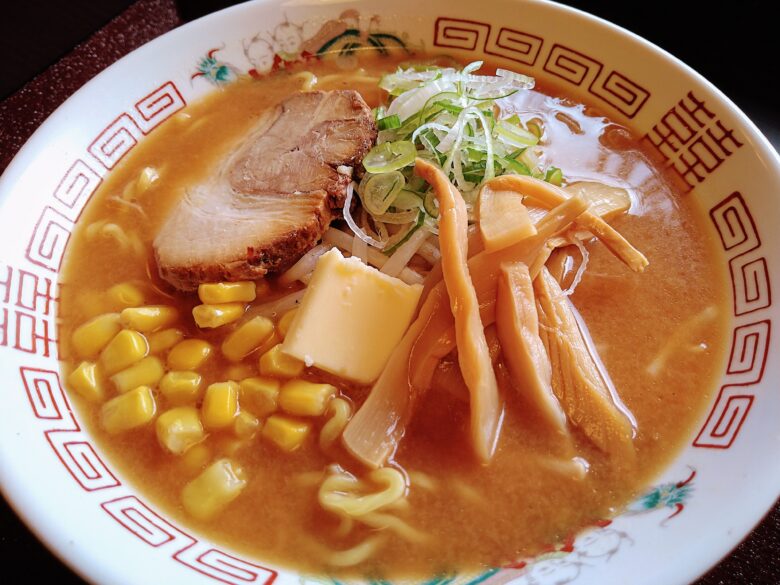 満天の湯 金沢店の味噌らーめん