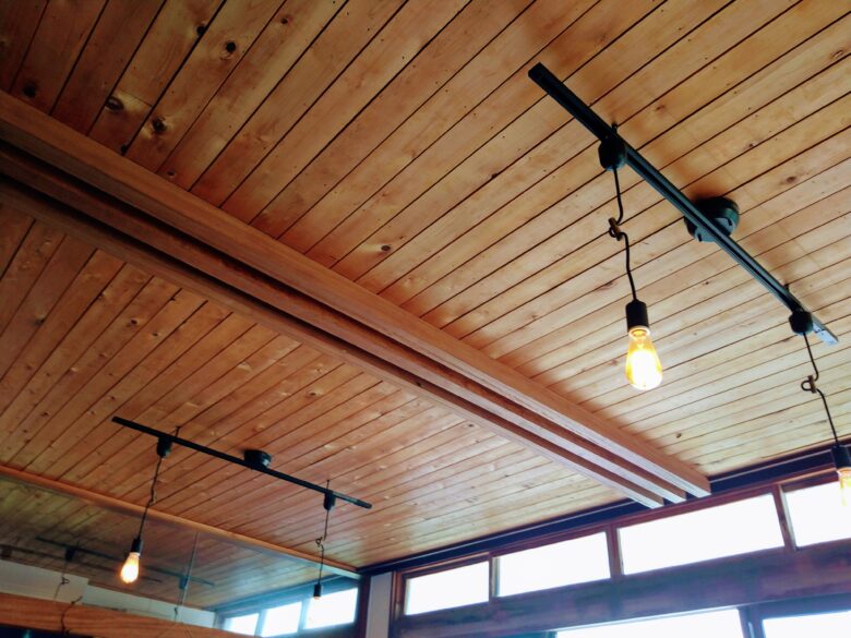 cafe coveの天井