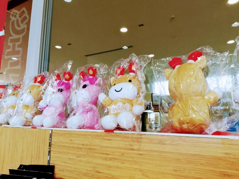 道の駅メルヘンおやべの物販コーナー