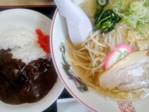 八幡のすしべん 高柳店のらーめんセット
