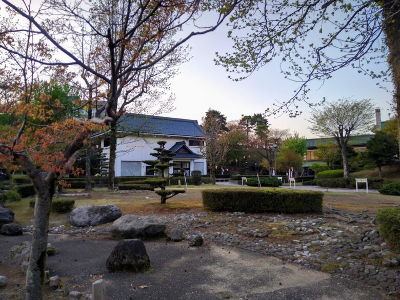 丸岡歴史民俗資料館の庭園