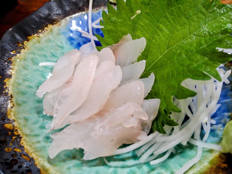 てんつるの刺身