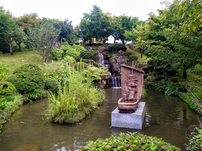庄川水記念公園の風景