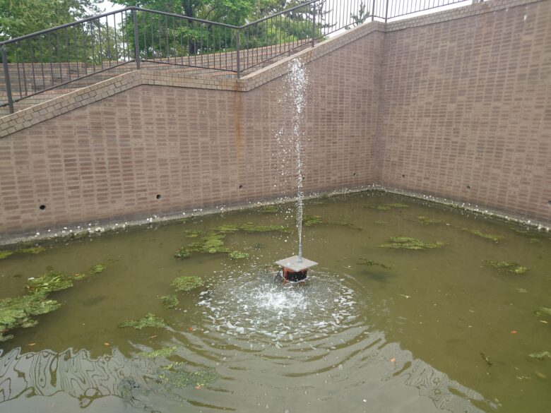 大野お台場公園の噴水