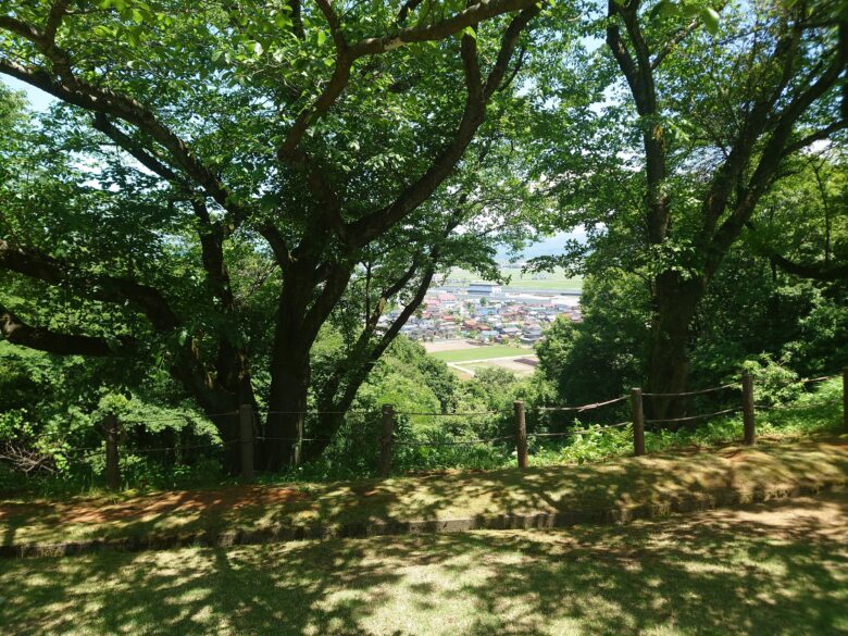 加賀市中央公園のビュースポット