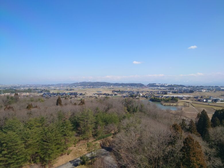 太閤山ランド展望塔からの眺望