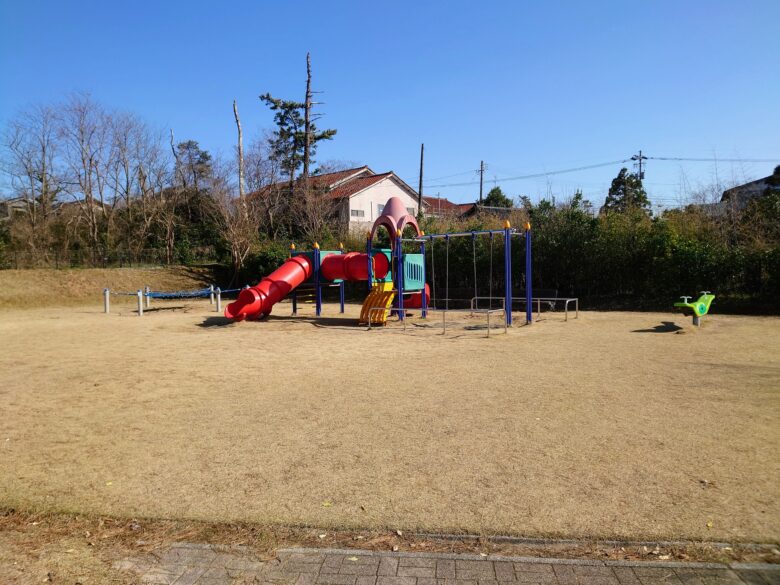 七塚中央公園の小さい遊具