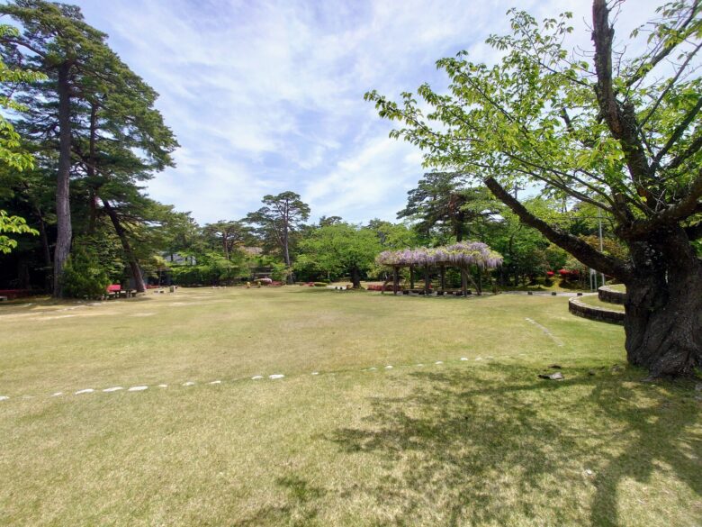 遠島山公園の風景