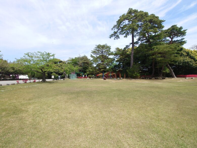 遠島山公園の風景