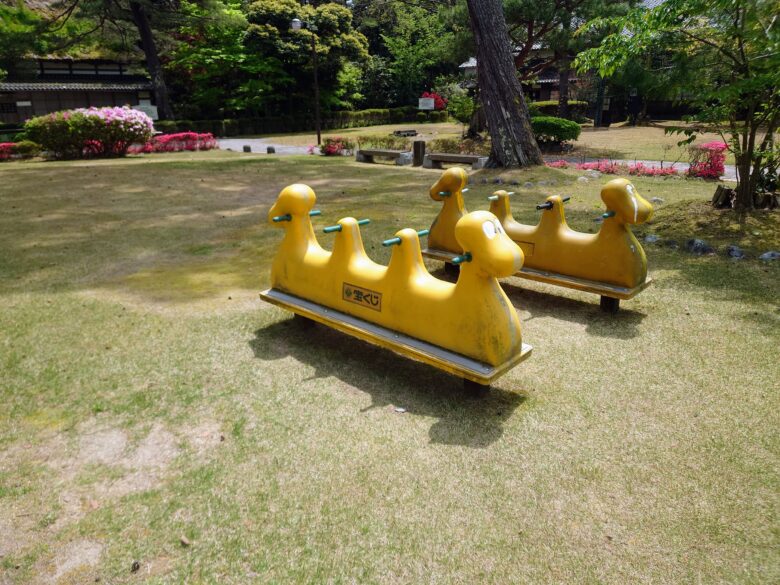 遠島山公園の遊具