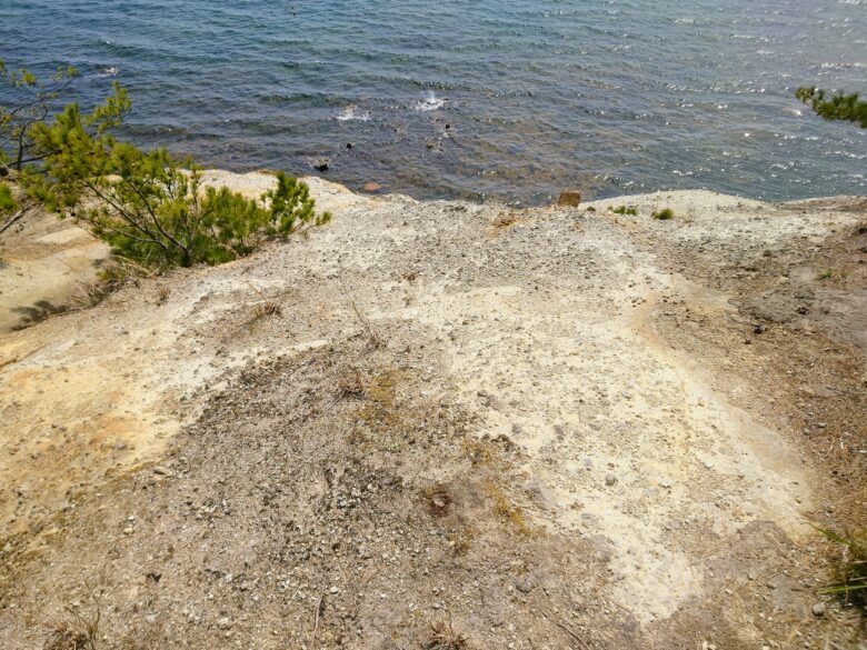 遠島山公園の危ないところ