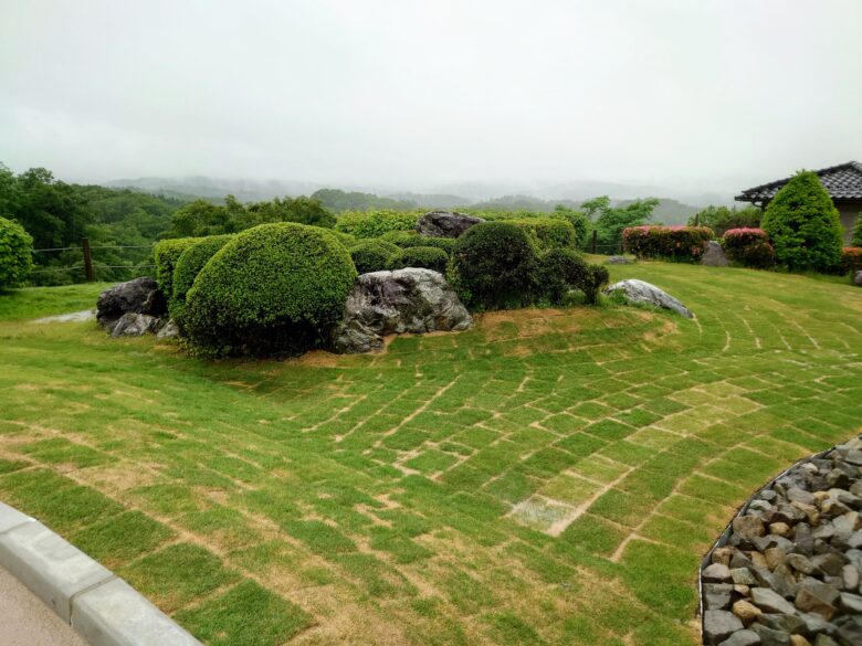 石川県森林公園 見晴台の庭