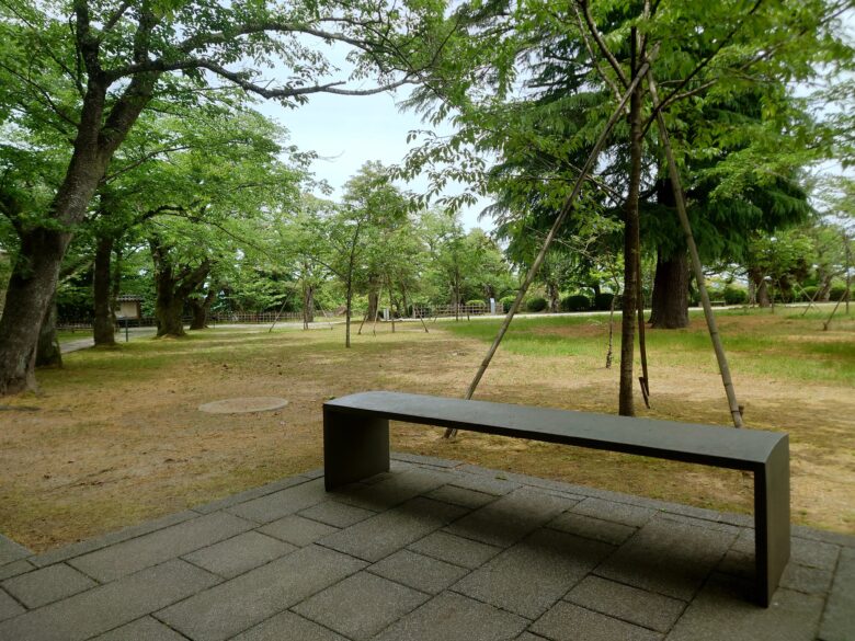 小丸山城址公園の本丸エリア