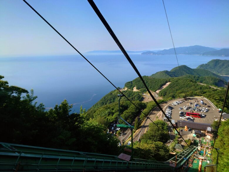 三方五湖テラスのロープウェイのリフト