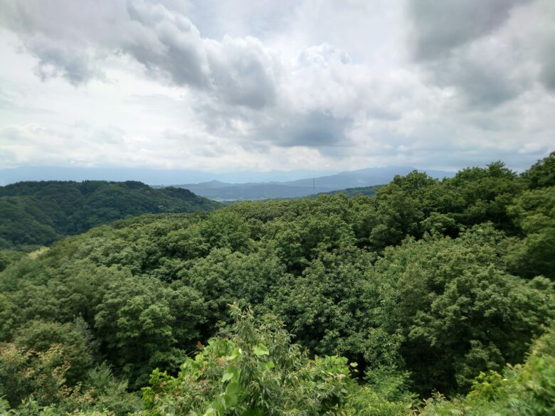 倶利伽羅峠 展望台からの眺め