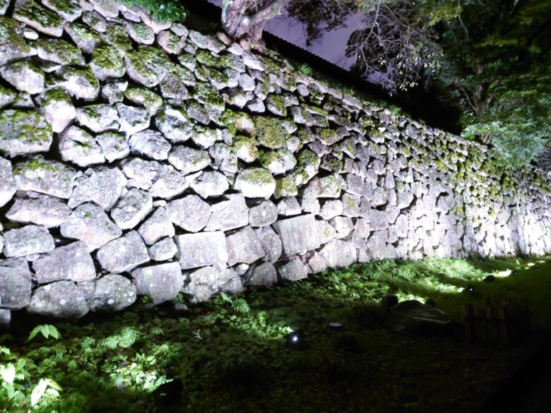 チームラボ 金沢城 光の祭の戌亥櫓石垣 / Inui Turret Stone Wall