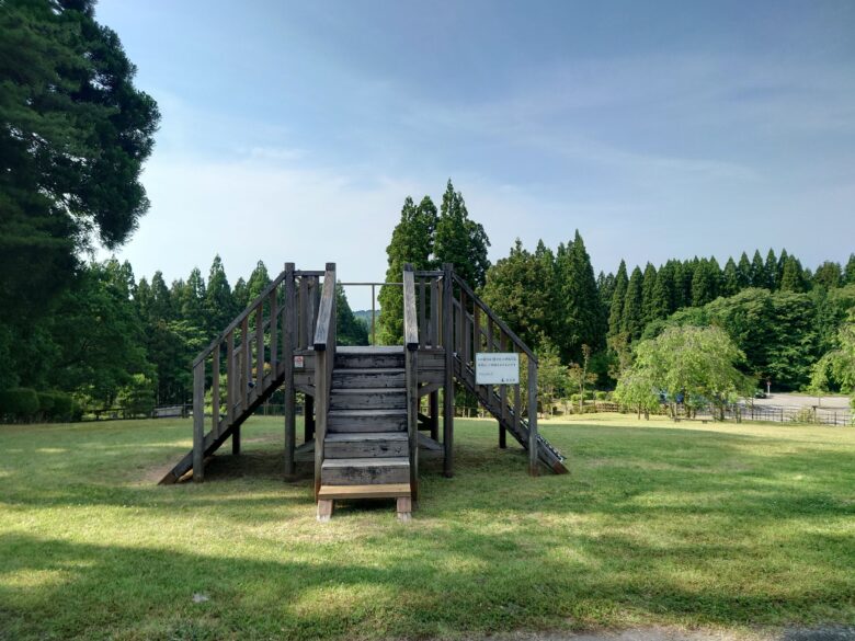 県民公園頼成の森の芝生広場