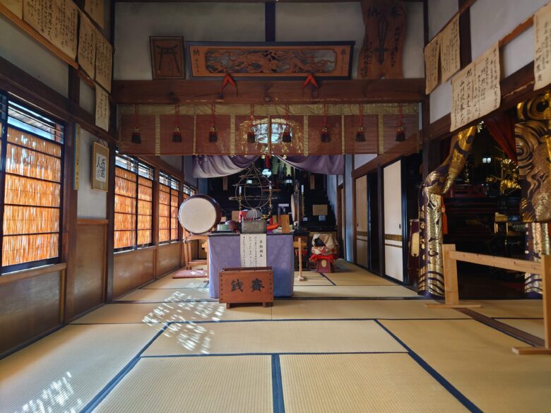 香林寺のお寺の中