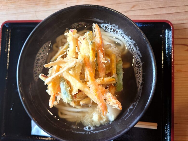 麵屋讃岐のんちのかき揚げうどん