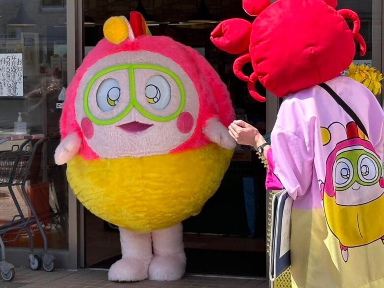 初魚機のプク丸ちゃん