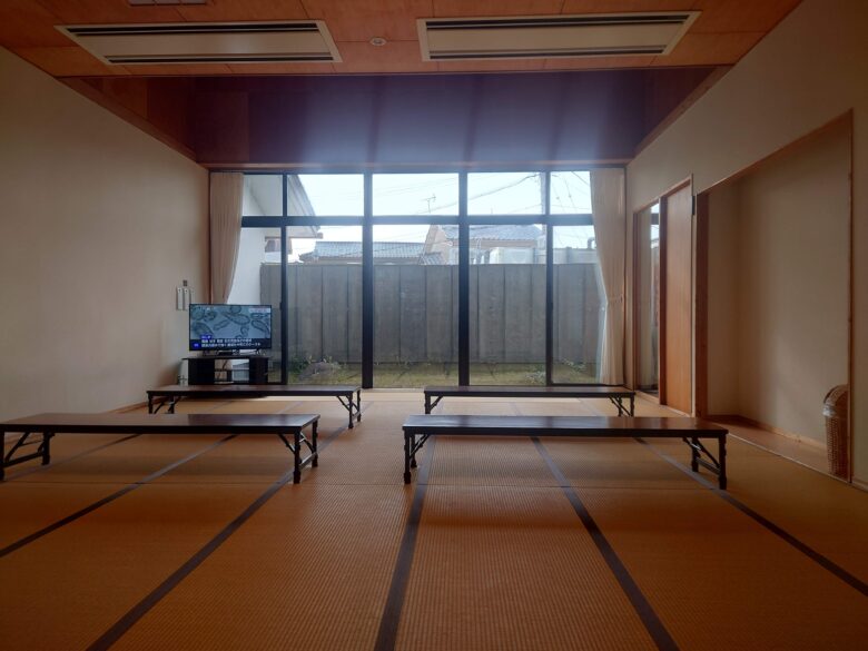 和倉温泉 総湯の待合室