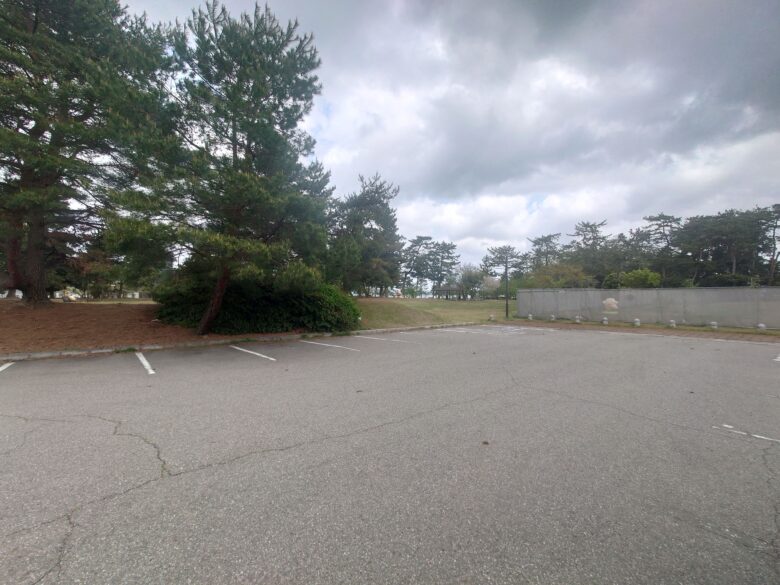 わくたまくんパークの駐車場