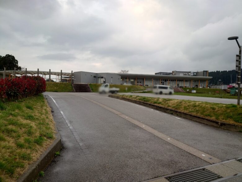 道の駅 メルヘンおやべの第2駐車場