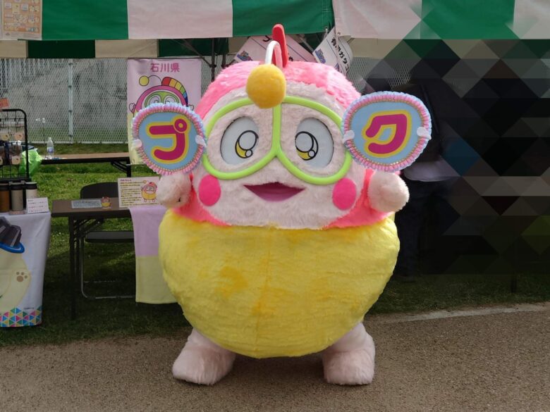 ご当地キャラEXPOinりんくう2025でのプク丸ちゃん