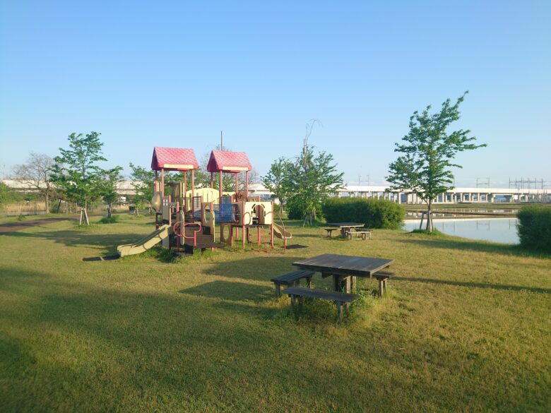 木場潟公園 北園地の唯一の遊具