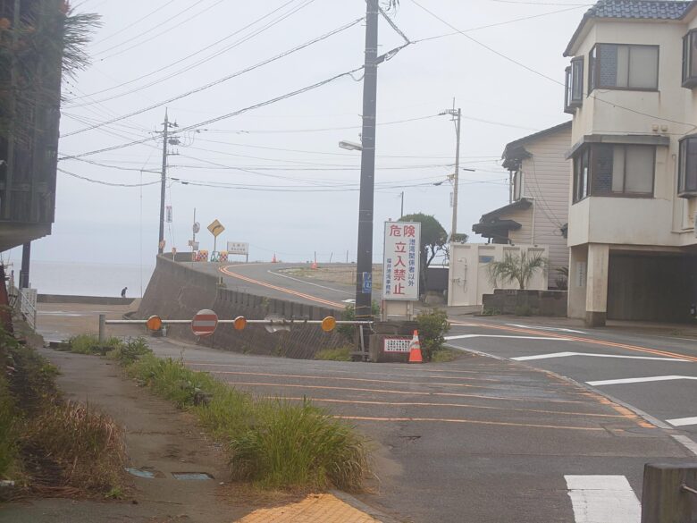 サンセットビーチの立入禁止