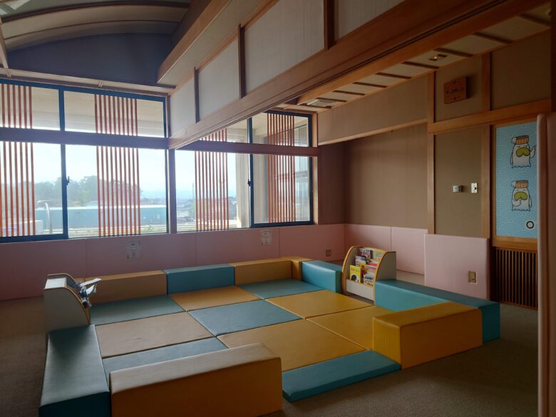 松任海浜温泉 おつかりさまのキッズコーナー