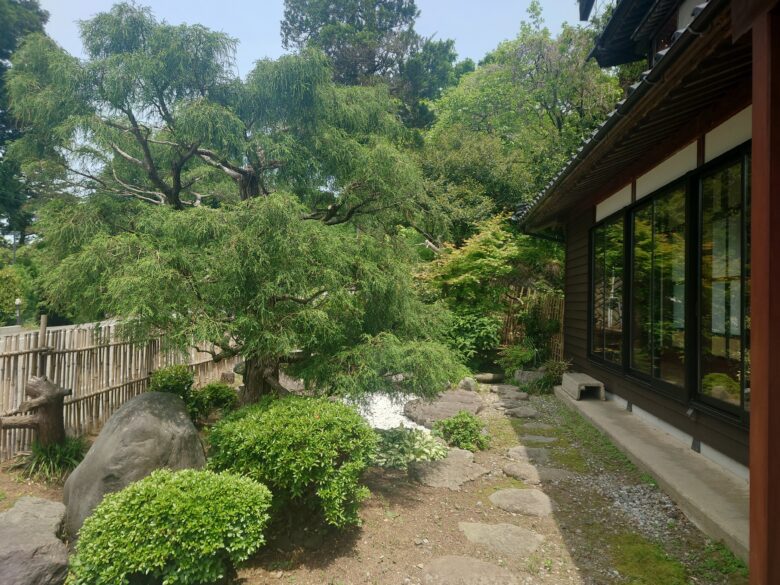 Cafe Ginjiro(銀次郎)の庭園