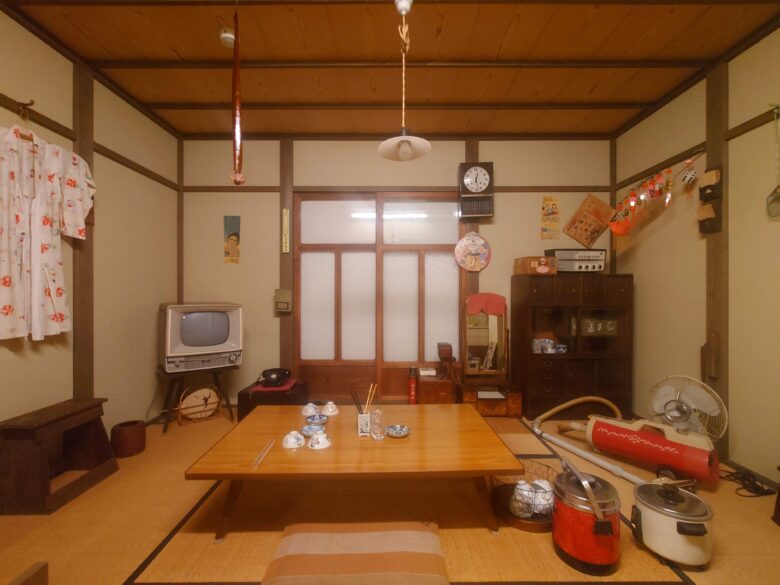 和倉昭和博物館とおもちゃ館のお茶の間