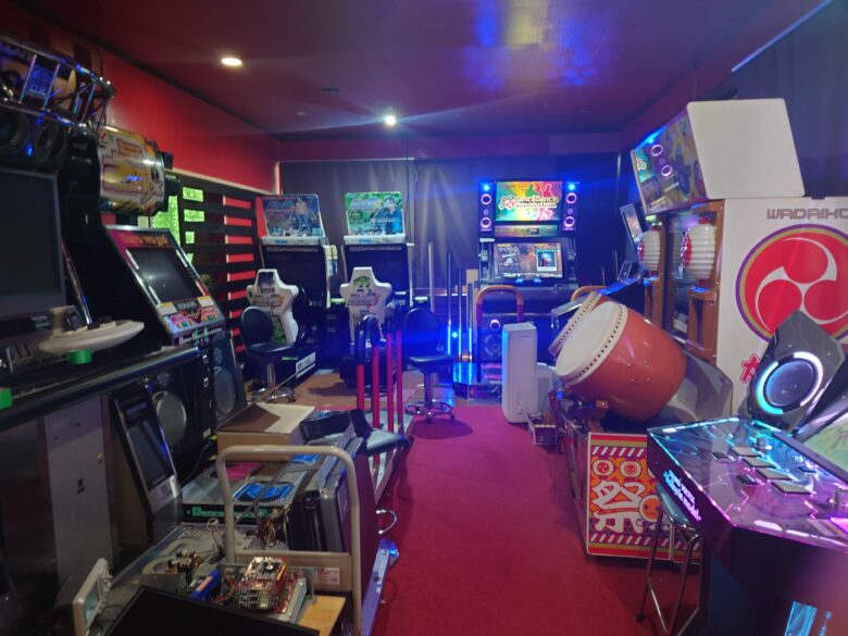 ゲームセンター ベティの筐体ゲーム
