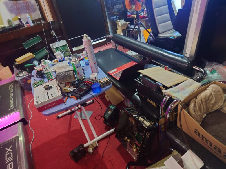 ゲームセンター ベティの基盤など