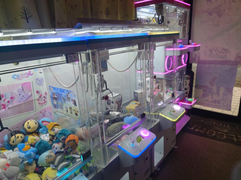 ゲームセンター ベティのクレーンゲーム