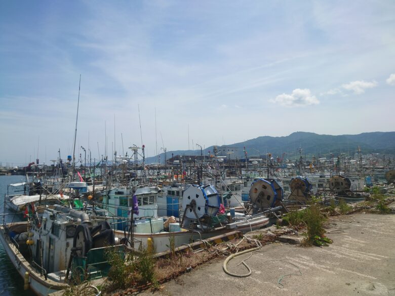 2025年5月の輪島港