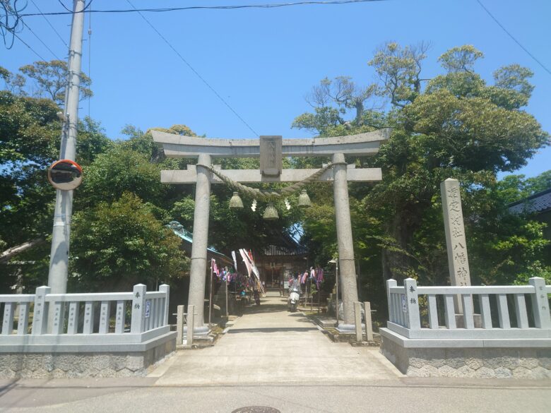 深江八幡神社の鳥居