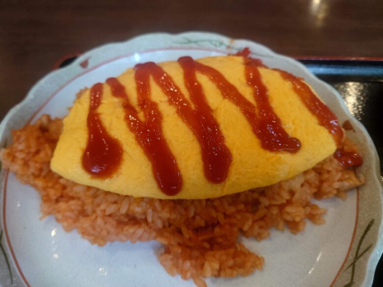 はしもとやのオムライス(大盛)