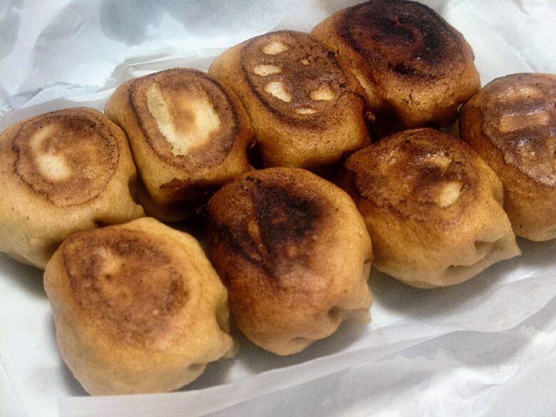 能登まるまる餃子店の焼餃子