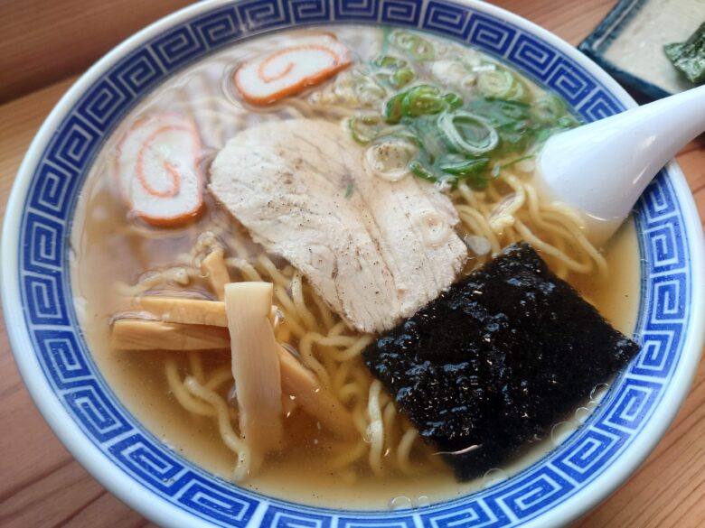 かど長食堂の醤油ラーメン