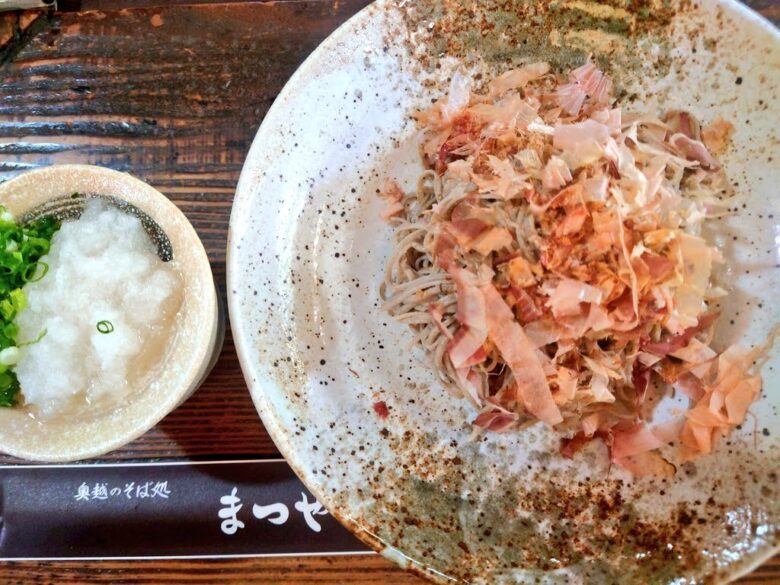 そば処まつやのおろしそば