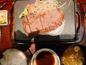大膳のサーロインステーキ御膳