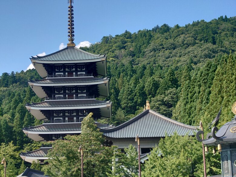 大師山清大寺の五重塔